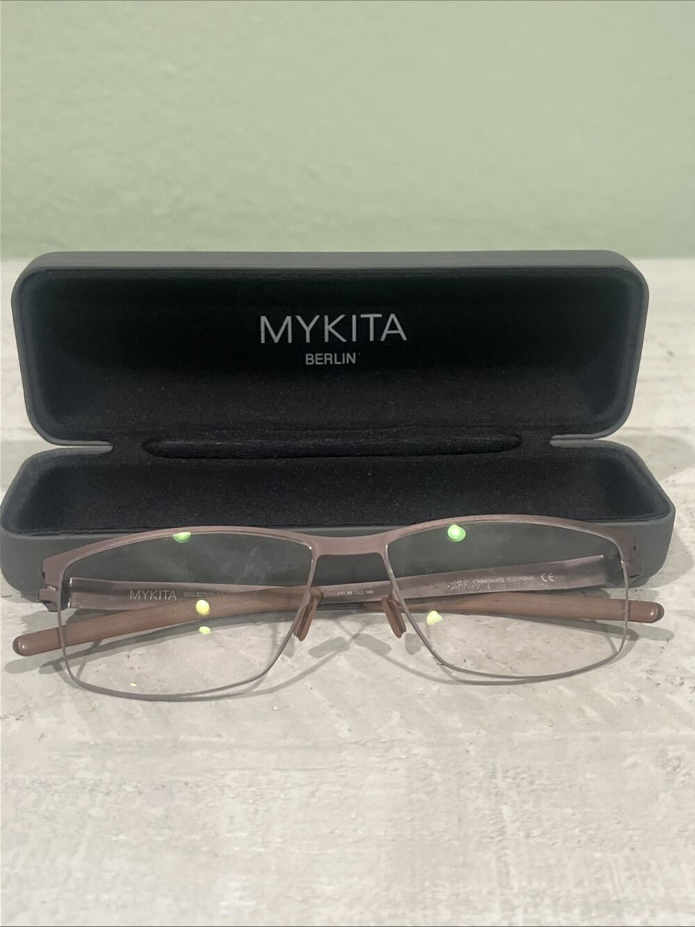 MYKITA Jesper Matt gunmetal brown Eyeglasses 58 15 140 GERMANY ‼️Frame Only‼️